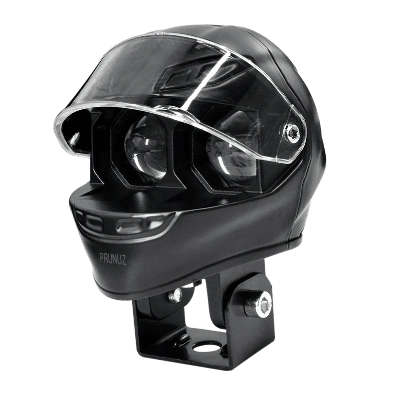 LED Helmet Shape Bike Light